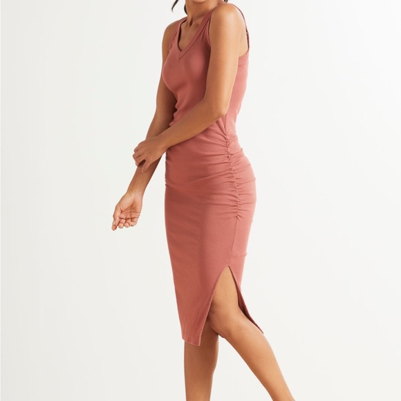 Michael Stars Dresses & Skirts - Michael Stars Ultra Rib Dress - Applebutter